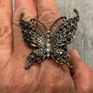 Large Butterfly ring